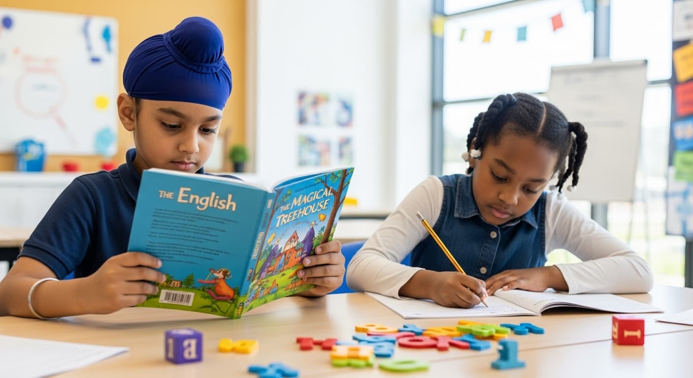 English Tutoring background